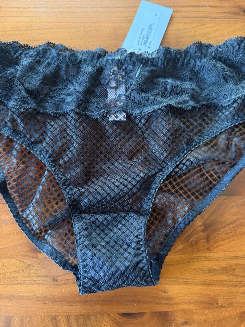Cosabella Black lace Darling Bikini Panty small NWT - Picture 3 of 4